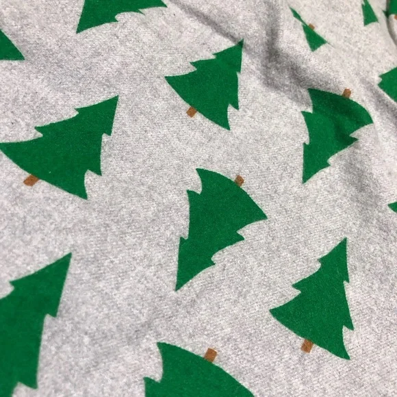 Hanna Andersson grey trees flannel pj pants XL unisex - Picture 2 of 3